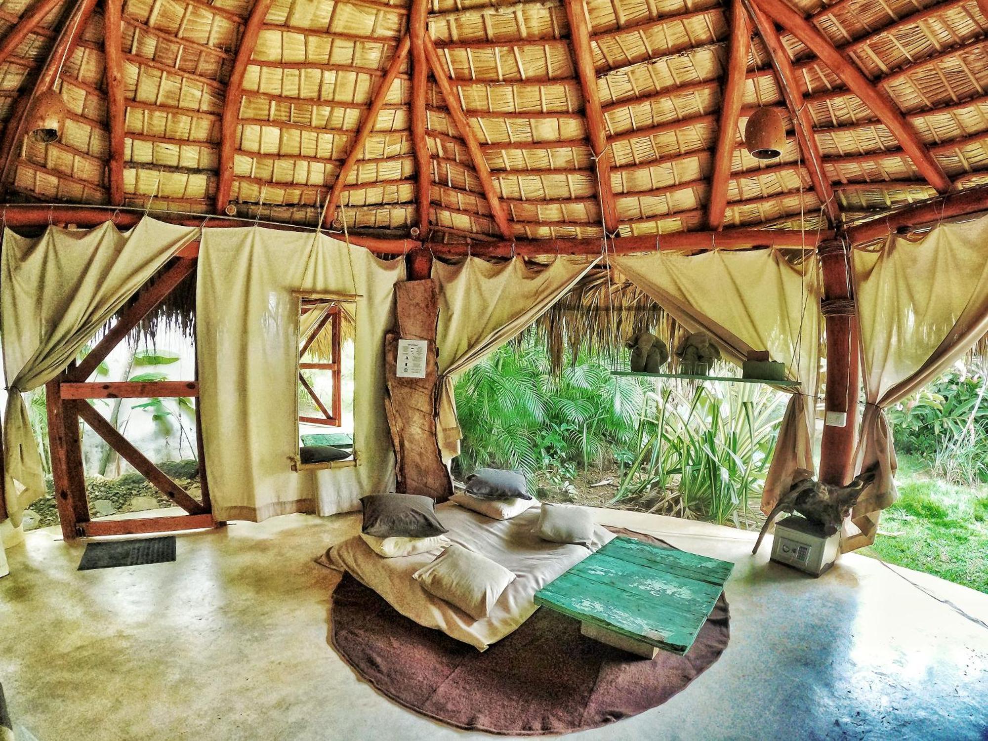 ホテル Dream Glamping Jungle Bohio ラス・テレナス エクステリア 写真
